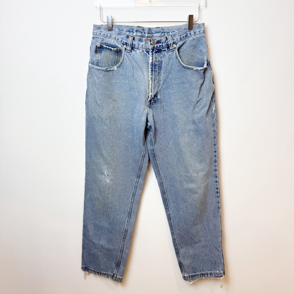 Vintage | Ivy Crew High Rise Straight Leg 1990s Denim Jeans